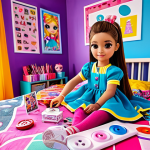 LOL 서프라이즈와 관련된 다양한 활용 사례 - LOL Surprise! Fashion Designer**

"A young girl, around 8 years old, is designing clothes for her LO...