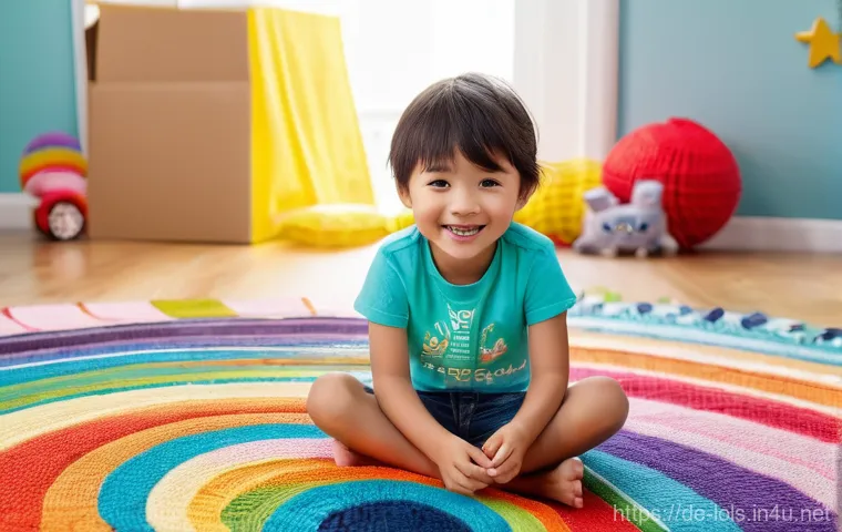 LOL 서프라이즈의 글로벌 출시 전략 분석 - **Prompt focusing on the "Unboxing Experience"**:
"A joyful young child, approximately 8 years o...