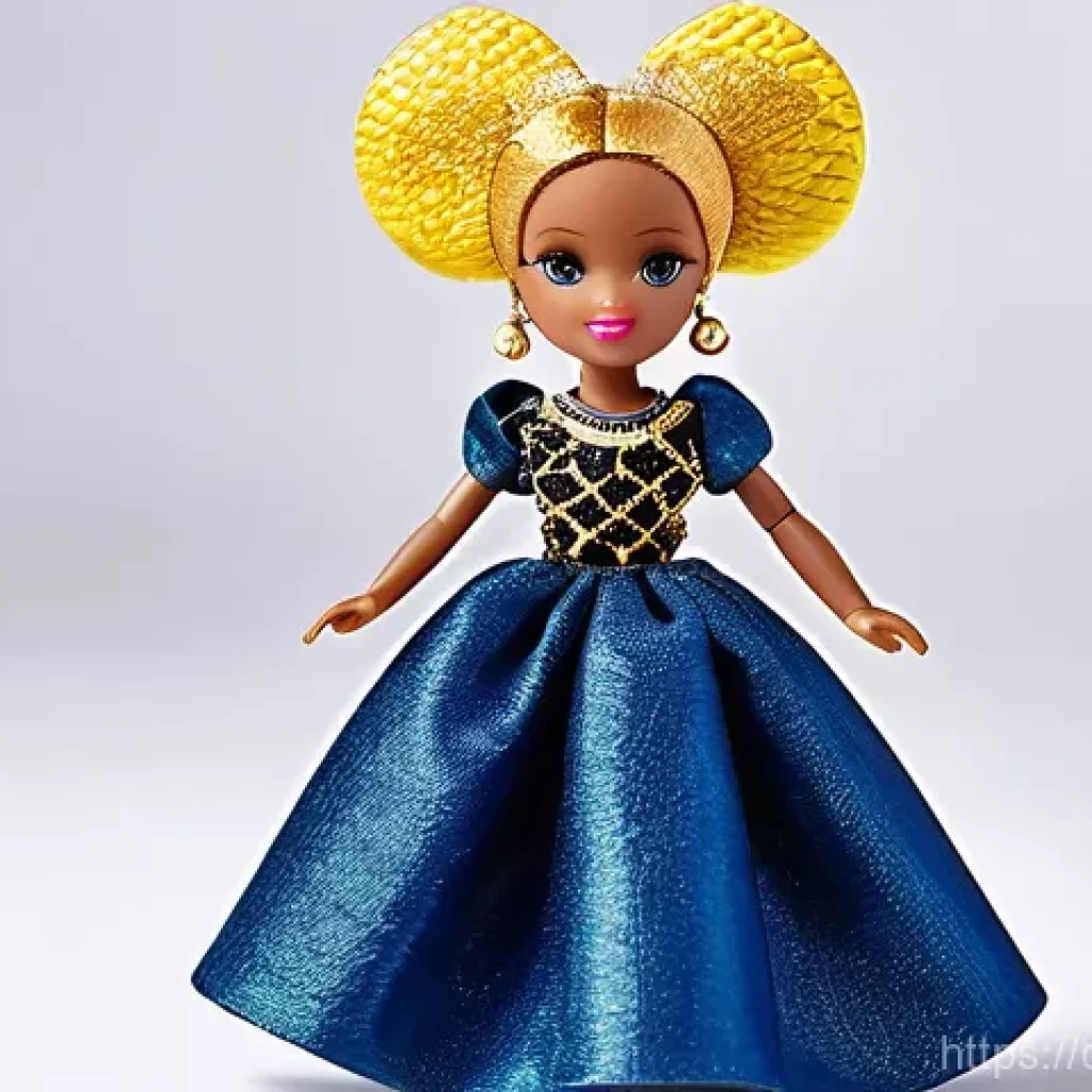 LOL 서프라이즈 플레이 세트 비교 - **Prompt:** A vibrant, highly detailed L.O.L. Surprise O.M.G. Fashion Doll, resembling "Royal Bee" w...