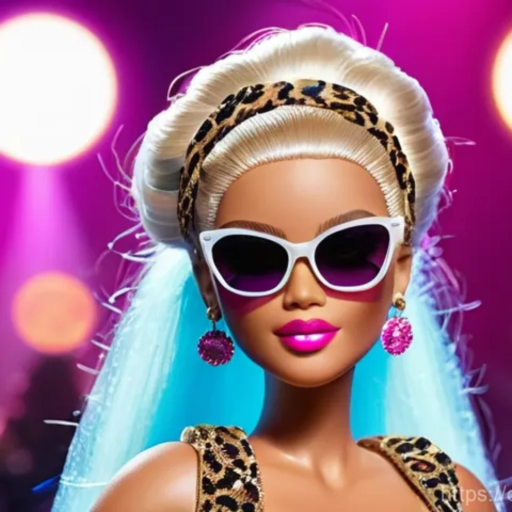 LOL 서프라이즈 캐릭터 성향 분석 - **Glamour-Diva Pop Star on Stage:** A confident and charismatic fashion doll with long, flowing whit...
