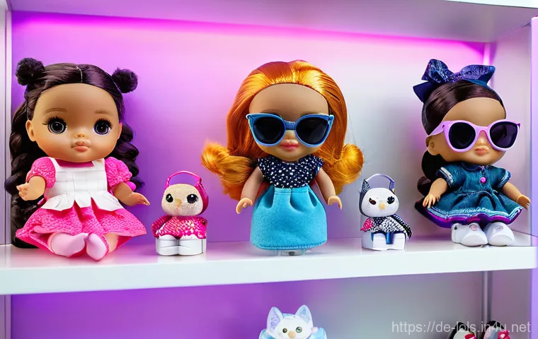 LOL 서프라이즈 스페셜 에디션 추천 - **Vibrant Glam N' Glow Doll at a Summer Party:**
    A vibrant, medium shot of a LOL Surprise 'Glam ...